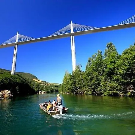 Avec Grande Terrasse Σπίτι διακοπών Peyreleau
